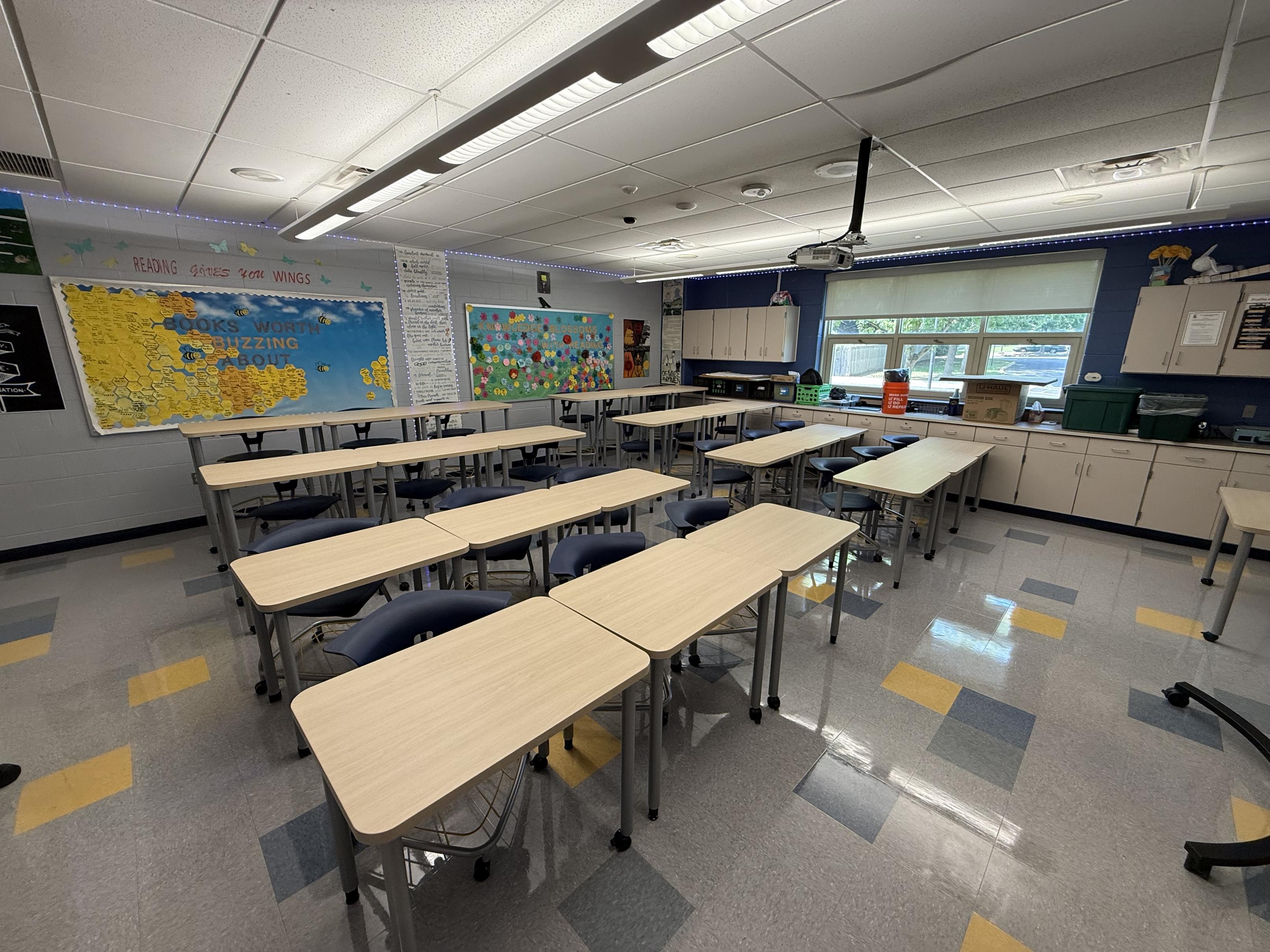 School furniture installation