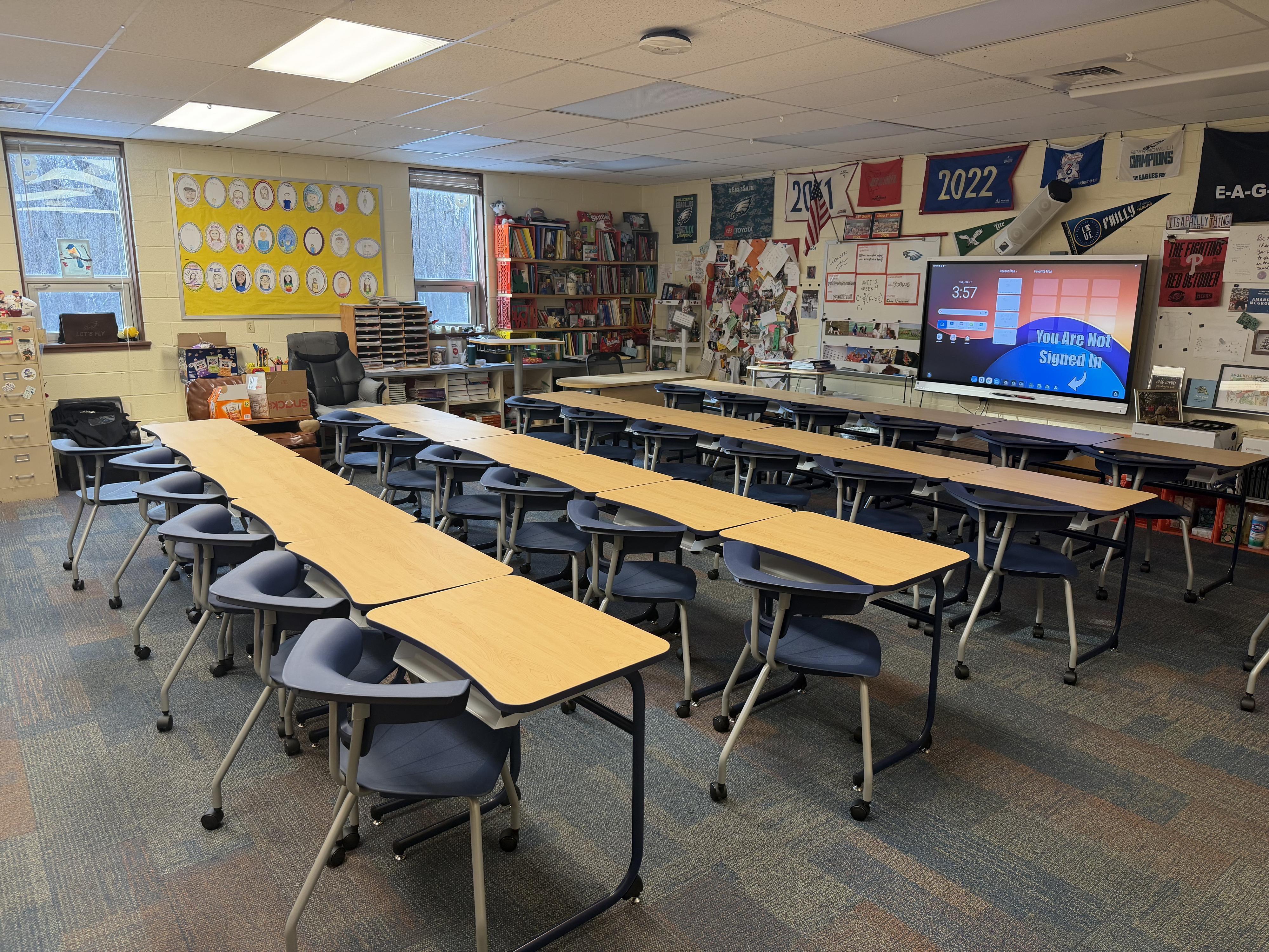 Philadelphia School Classroom