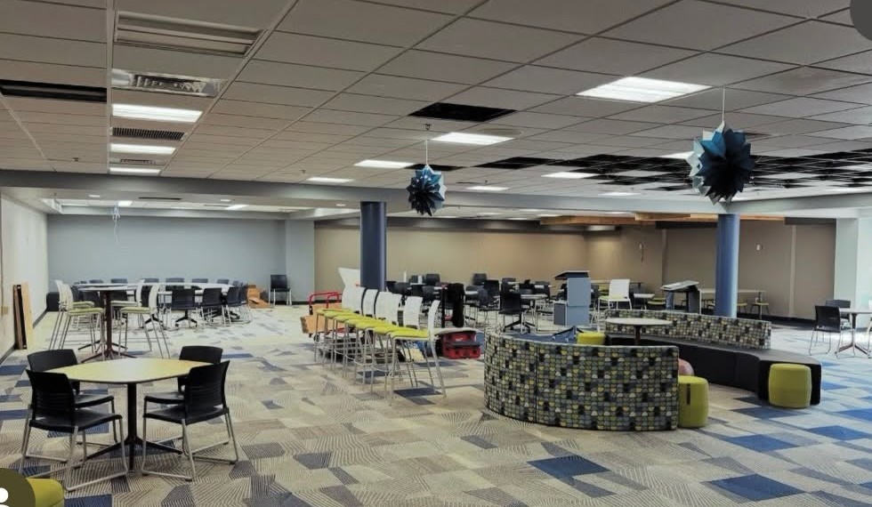 Community social area installation